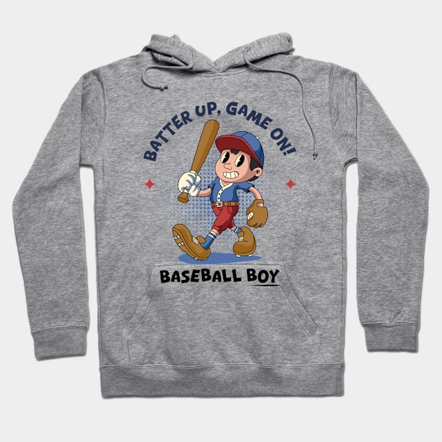 Baseball Bliss Buddy Hoodie by milatees